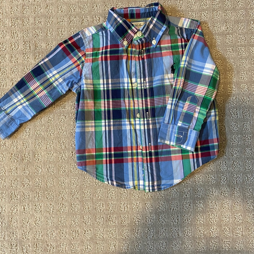 Boys button up